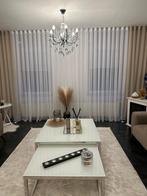 Witte nieuwe S  model  gordijnen, Huis en Inrichting, Ophalen of Verzenden, 50 tot 100 cm, Minder dan 100 cm