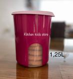 Tupperware 1,25l beschuit rijstwafels bewaardoos voorraadbus, Huis en Inrichting, Ophalen of Verzenden, Nieuw, Bus of Trommel