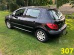 Onderdelen Peugeot 307 1.4 2004 Zwart met Trekhaak!, Ophalen of Verzenden, Gebruikt, Peugeot