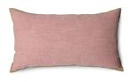 HKliving Bouquet sierkussen 60 x 35 cm, Ophalen of Verzenden, Zo goed als nieuw, Roze, Rechthoekig