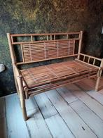 Bamboe bank nieuw, Huis en Inrichting, 75 tot 100 cm, Ophalen of Verzenden, Minder dan 150 cm, Nieuw