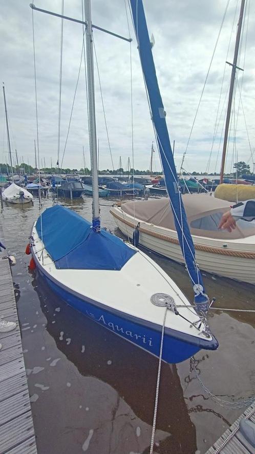 Complete Zeilboot- Skarl 645, Watersport en Boten, Open zeilboten, Gebruikt, Overige typen, 6 meter of meer, Polyester, Buitenboordmotor