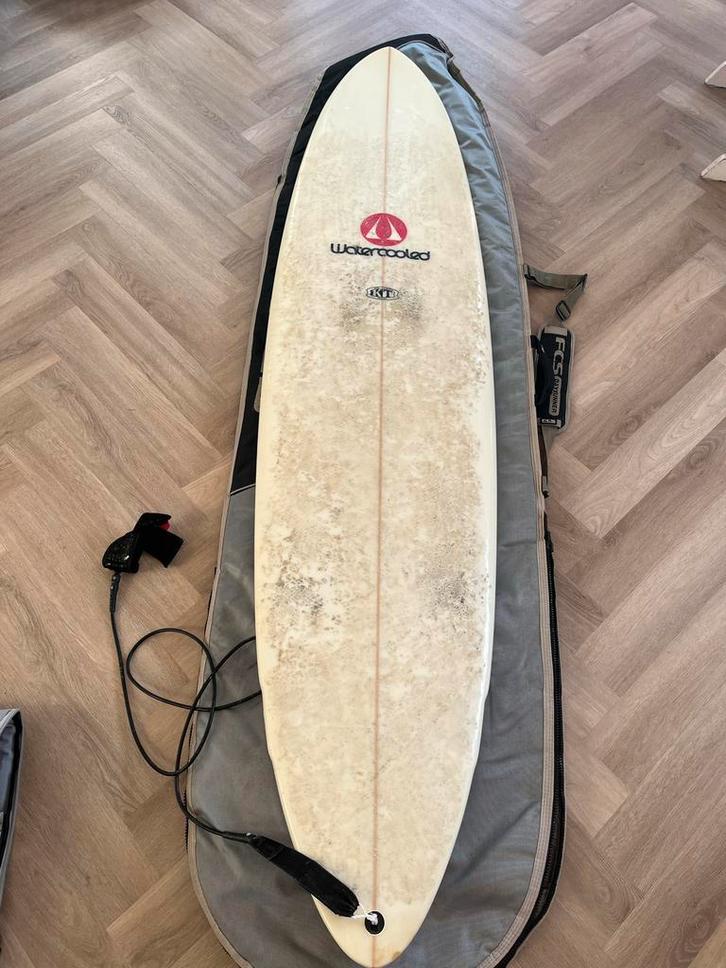 Watercooled Golf Surfboard 7'6" - Compleet!, Watersport en Boten, Golfsurfen, Gebruikt, Funboard, Met vinnen, Ophalen