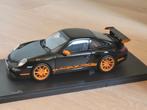 Porsche 997 GT3 RS Black/orange Autoart in WAP verpakking, Hobby en Vrije tijd, Modelauto's | 1:18, Ophalen of Verzenden, Gebruikt