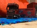Geelhoed rood scania WSI, Hobby en Vrije tijd, Modelauto's | 1:50, Verzenden, Nieuw, Bus of Vrachtwagen, Wsi