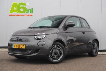 Fiat 500 Icon 42 kWh Automaat Panoramadak Navigatie LED Carp beschikbaar voor biedingen