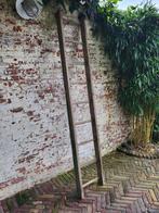 Mooie oude franse brocante ladder, trap / allegonda, Antiek en Kunst, Ophalen