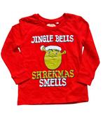 Kerst longsleev Shrek maat 92-98 NIEUW, Jongen of Meisje, Nieuw, Ophalen of Verzenden, Shirt of Longsleeve
