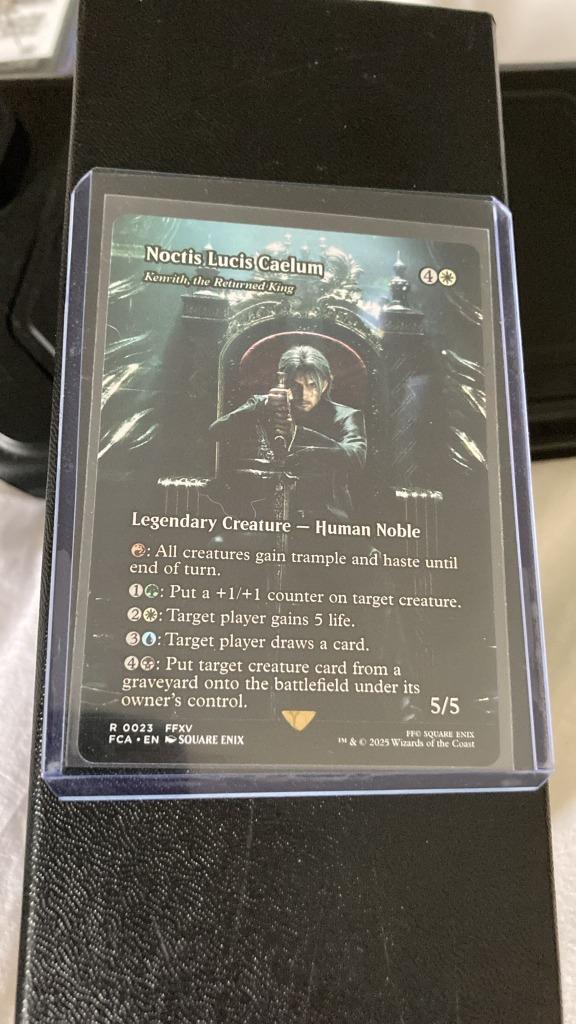 Noctis Lucis Caelum, Kenrith, the Returned King 0023 MTGxFF, Hobby en Vrije tijd, Verzamelkaartspellen | Magic the Gathering, Zo goed als nieuw