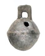 Gegoten bronzen paardenbel, 16-17e eeuw  met motief    b845, Antiek en Kunst, Antiek | Koper en Brons, Ophalen of Verzenden