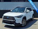 Toyota Corolla Cross 2.0 High Power Hybrid 197pk Executive E, Stof, Gebruikt, 4 cilinders, Wit