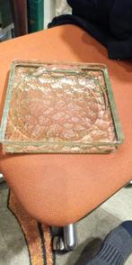 Saint-Gobain Glazen Vide-Poche glazen schaal jaren 60, Ophalen of Verzenden, Rond, Glas