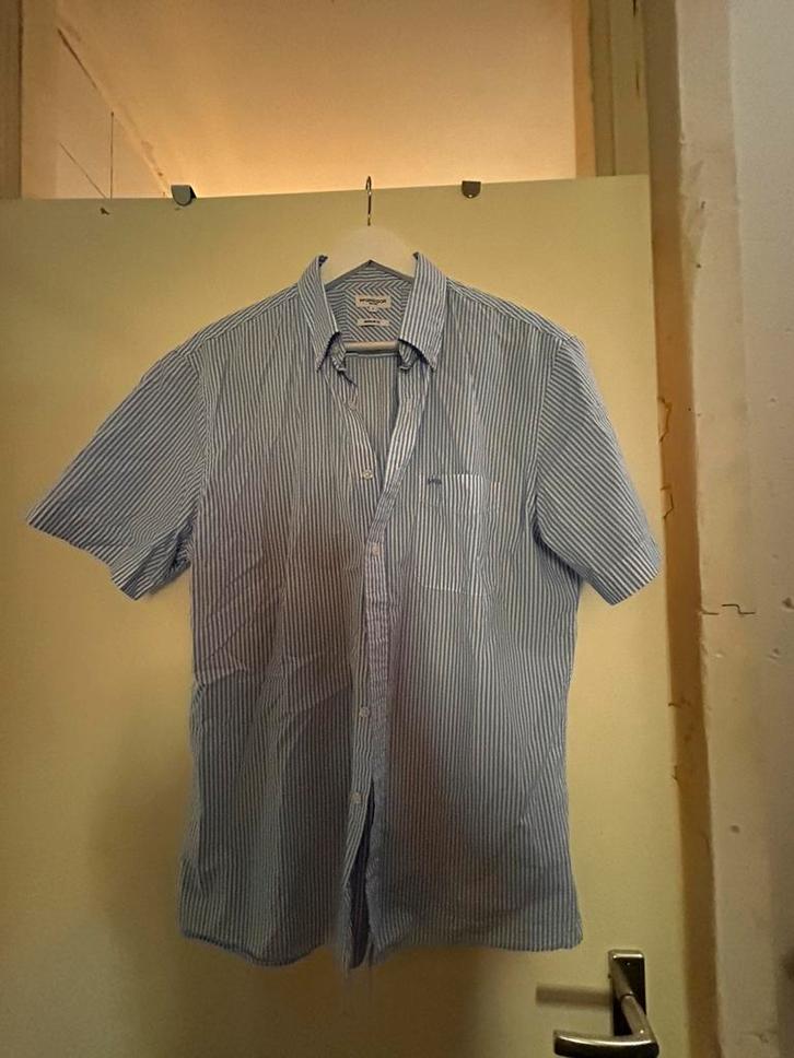 NIEUW McGregor overhemd maat L, Kleding | Heren, Overhemden, Nieuw, Halswijdte 41/42 (L), Blauw, Ophalen of Verzenden