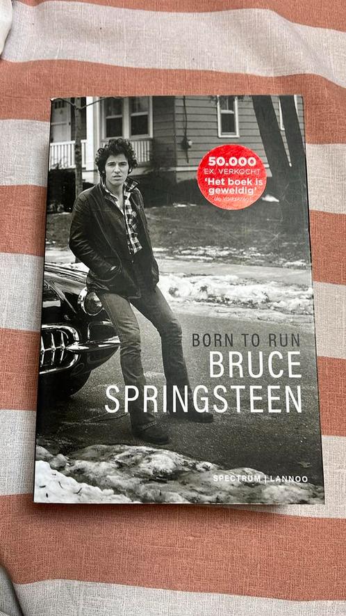 Bruce Springsteen - Born to run, Boeken, Biografieën, Zo goed als nieuw, Sport, Ophalen of Verzenden