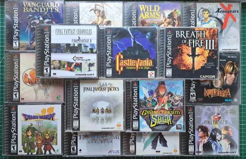 Diverse retro Sony Playstation 1 Games (NTSC), Spelcomputers en Games, Games | Sony PlayStation 1, Gebruikt, Overige genres, 1 speler