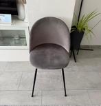 Grijze eetkamerstoelen, Ophalen of Verzenden, Zo goed als nieuw, Grijs, Vier