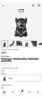 Batmobile batmobiel reiskoffer/trolley, Minder dan 35 cm, Minder dan 50 cm, Ophalen of Verzenden, Hard kunststof