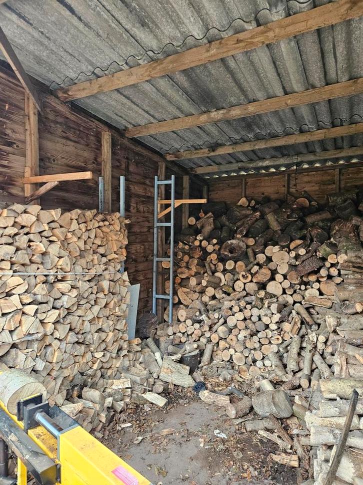 Openhaardhout te koop!, Tuin en Terras, Haardhout, Blokken, Beukenhout, 3 tot 6 m³, Ophalen