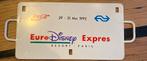 Koersbord Euro Disney express trein verzameling, Verzamelen, Ophalen of Verzenden, Zo goed als nieuw, Trein, Overige typen
