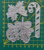 Snijmal kerst/ hulst/strikje, Ophalen of Verzenden, Zo goed als nieuw