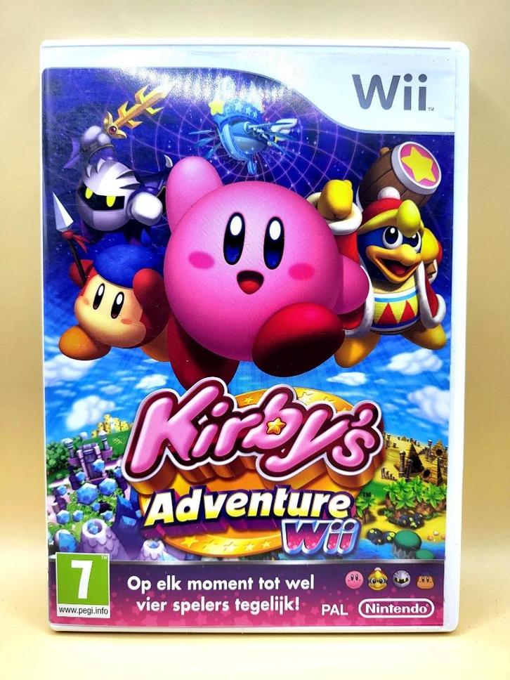 Kirby's Adventure - Nintendo Wii, Spelcomputers en Games, Games | Nintendo Wii, Zo goed als nieuw, Avontuur en Actie, 1 speler