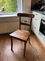Teak houten stoelen (4 eetkamerstoelen), Huis en Inrichting, Stoelen, Ophalen, Gebruikt, Bruin, Vier