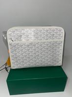 Goyard Jouvenve Toiletry Bag, Ophalen of Verzenden, Nieuw, Wit, Leer