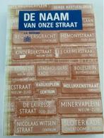 DE NAAM VAN ONZE STRAAT J.A. WIERSMA, Boeken, Ophalen of Verzenden, 20e eeuw of later, Zo goed als nieuw, "J.A. Wiersma"