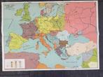 Europa landenkaart uitgave De Klok, Ophalen of Verzenden, 1800 tot 2000, Europa Overig, Landkaart