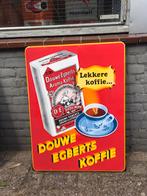 Douwe Egberts Koffie emaille reclamebord, Verzamelen, Merken en Reclamevoorwerpen, Ophalen, Gebruikt, Reclamebord