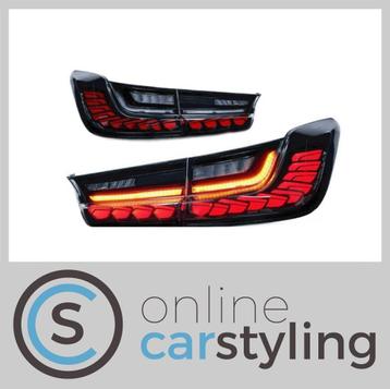 OLED Achterlichten BMW 3-Serie G20 Zwart Smoke beschikbaar voor biedingen
