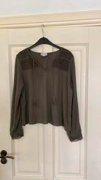 Legergtoene blouse maat XL, Maat 46/48 (XL) of groter, Ophalen of Verzenden, Zo goed als nieuw, Korte mouw