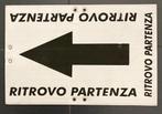 wielrennen bebording: Ritrovo Partenza - GIRO D'ITALIA, Ophalen of Verzenden, Overige typen
