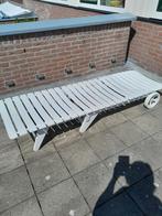 Ligbed voor zonnige dagen, Tuin en Terras, Ligbedden, Ophalen, Zo goed als nieuw, Kunststof, Verstelbaar