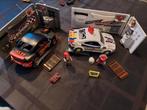 Playmobil werkplaats met racewagens, Kinderen en Baby's, Speelgoed | Playmobil, Ophalen of Verzenden, Gebruikt