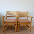 Twee houten relaxstoelen, Ophalen, Minder dan 50 cm, Gebruikt, Minder dan 75 cm