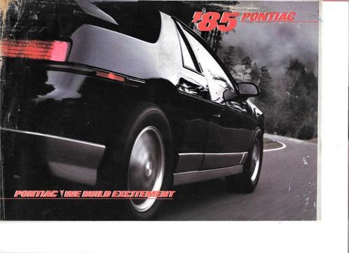 PONTIAC 1985, Boeken, Auto's | Folders en Tijdschriften, Gelezen, Overige merken, Ophalen of Verzenden