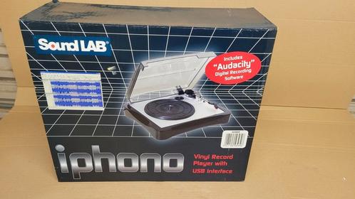 Platenspeler soundlab vinyl usb , Audio, Tv en Foto, Platenspelers, Nieuw, Overige merken, Ophalen