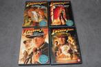 DVD 4x Indiana Jones, Gebruikt, 1980 tot heden, Ophalen of Verzenden, Actie en Avontuur