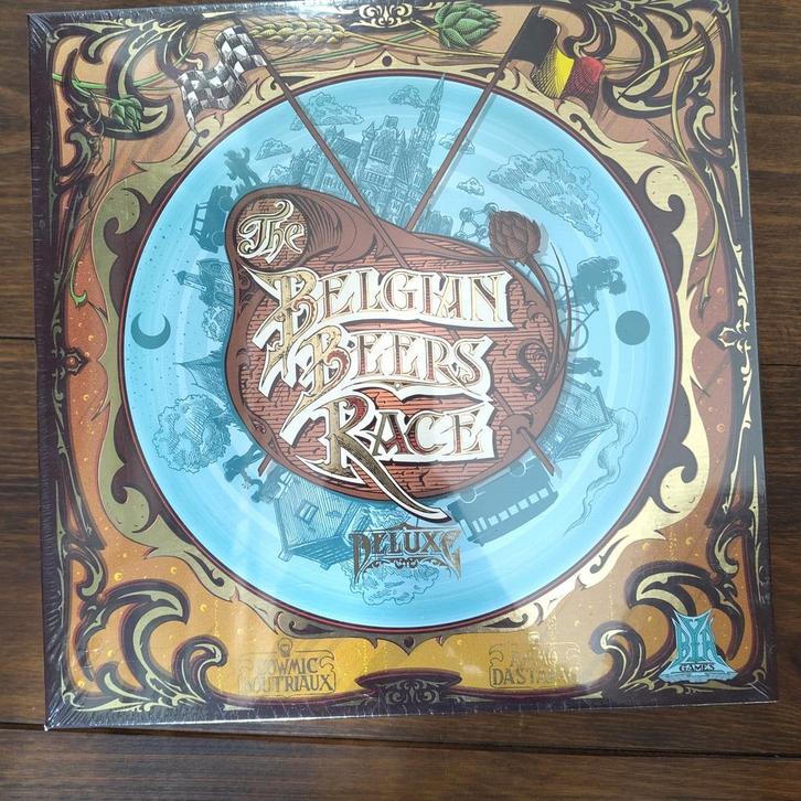 Belgian Beers Race Deluxe - Kickstarter - Nieuw!, Hobby en Vrije tijd, Gezelschapsspellen | Bordspellen, Nieuw, Een of twee spelers