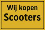 Scooter kopen verkopen brommer loop sloop, Ophalen of Verzenden, Zo goed als nieuw