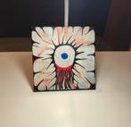 "Het Oog van de stilte" schilderij 20x20cm, Ophalen of Verzenden