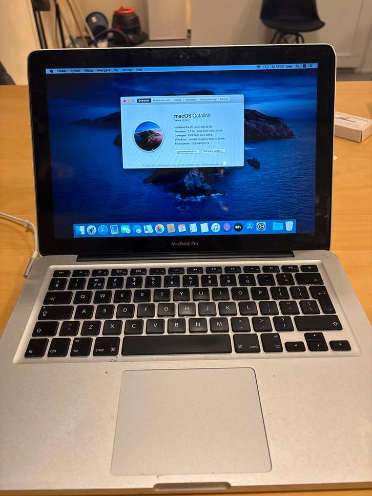 MacBook Pro 2012 - I5, 8GB, 500SSD - Incl. Oplader, Computers en Software, Apple Macbooks, Gebruikt, MacBook Pro, 13 inch, 2 tot 3 Ghz