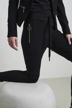Jane Lushka broek zwart Anna technical pants travelstof M, Maat 38/40 (M), Zwart, Ophalen of Verzenden, Zo goed als nieuw