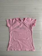 T-shirt tekst Praha strass steentjes maat M, Kleding | Dames, T-shirts, Maat 38/40 (M), Ophalen of Verzenden, Zo goed als nieuw