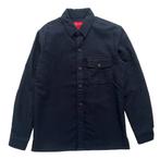 Supreme AW13 Moleskin Shirt, Blauw, Ophalen of Verzenden, Zo goed als nieuw, Maat 46 (S) of kleiner