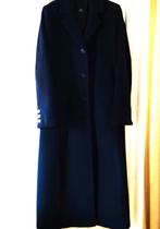 Donkerblauwe Cashmere maxi-mantel Best Connections, Kleding | Dames, Jassen | Winter, Maat 38/40 (M), Best Connections, Zo goed als nieuw