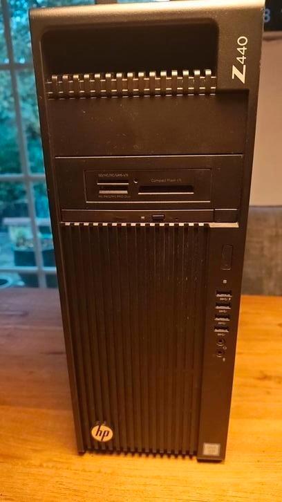HP Z440 met Nvidia Quadro K2200, Computers en Software, Desktop Pc's, Gebruikt, SSD, Ophalen