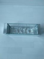 Candle holder, Ophalen of Verzenden, Gebruikt, Glas