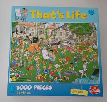 That's Life Puzzel 914785 universiteit - 1000 stukjes beschikbaar voor biedingen
